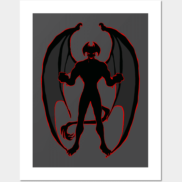 Devilman Akira Wall Art by 9999DamagePoints